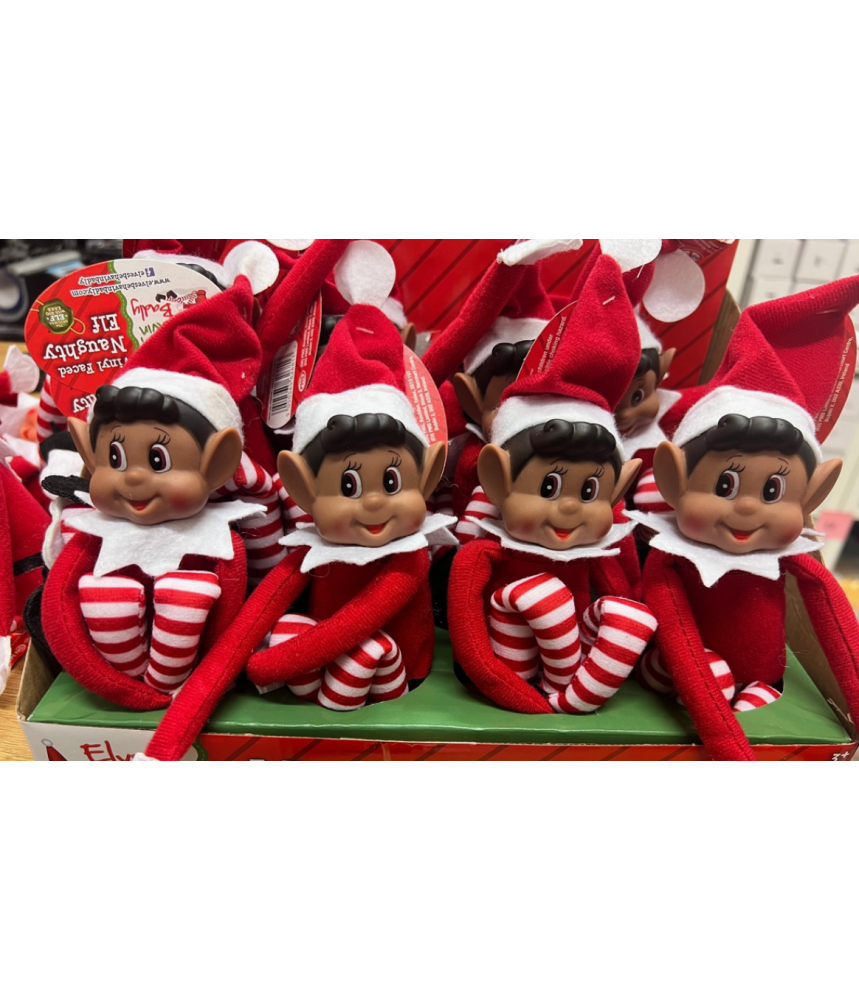 Garçon Peau Marron Lutin De Noël Elf On The Shelf