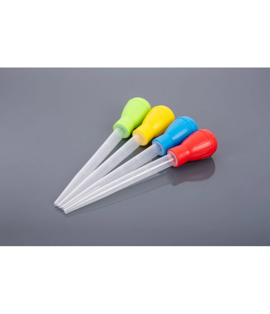 Pipettes géantes multicolores - Tickit