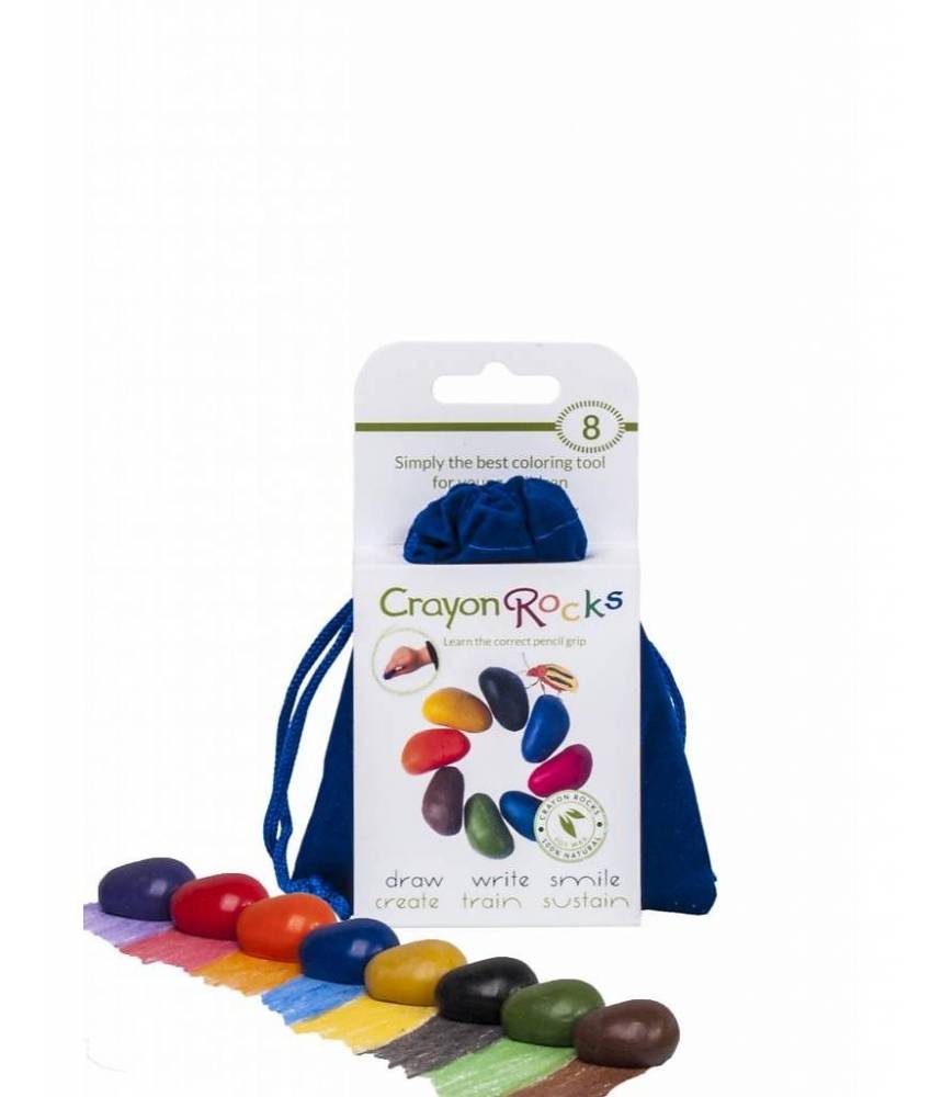 Crayons Rock Crayons Cailloux Lot De 8