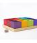 12 cubes en bois arc-en-ciel boite de tri pour perles - Grimm's